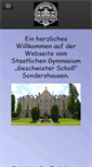 Mobile Screenshot of gym-scholl.de